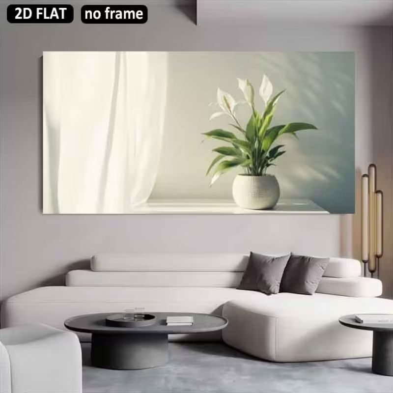 (1 pièce sans cadre) Impressio - Peace Lily White avis et prix