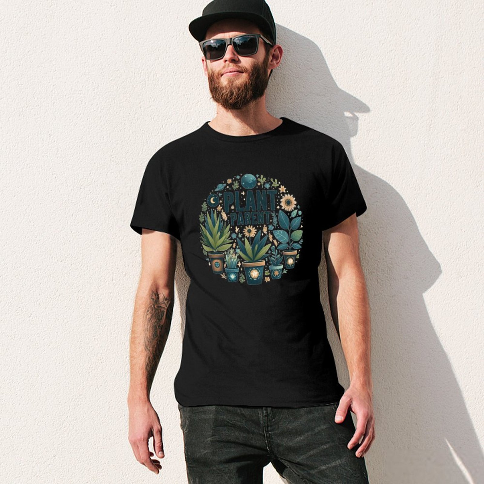 T-shirt imprimé avec motif art - The Plant Parent avis et prix